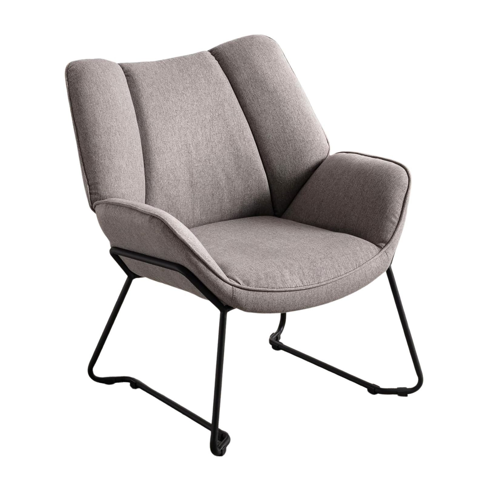 CHAIRUS Sessel Relaxsessel Ohrensessel Freizeitsessel Polsterstuhl mit Metallbeinen (1-St), Gepolsterter Lehnensessel für Wohnzimmer, Schlafzimmer