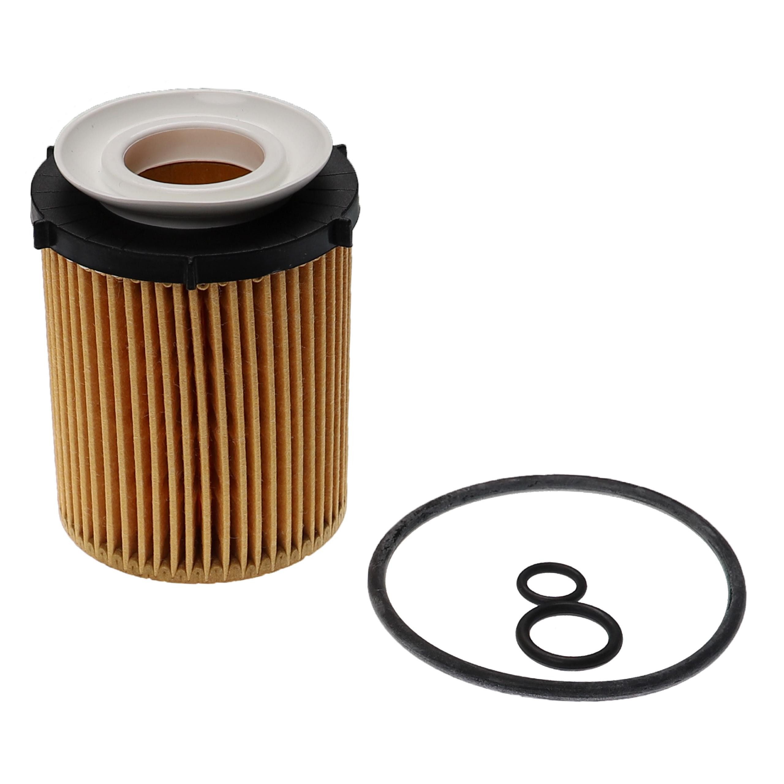 vhbw Ersatzfilter Ersatz für Bosch F 026 407 166, 0986AF0290 für Auto, Zubehör für ADN12140 / 0986AF0290 / F 026 407 166 / FA6100ECO / OE695 / CH11473ECO / E818HD238 / J1311037 / OX982D / 50014599 / 154723437340 / OX 1200D / HU7116z / 64818 / 711/6Z-OF-PCS-MS / 14158 / ELH4472 / 014 018 0022 / N1311043 / L976 / EO53880 / S5178PE / OP1007 / 2517800 / V30-1821 / 586618 / WL7515 / 15208HG00D / E818HD238 / F026407166 / L976 / OX982D / 0140180022 / 2701800009 / 2701800109 / 2701840025 / 2701840125 Universal, Einfache Installation