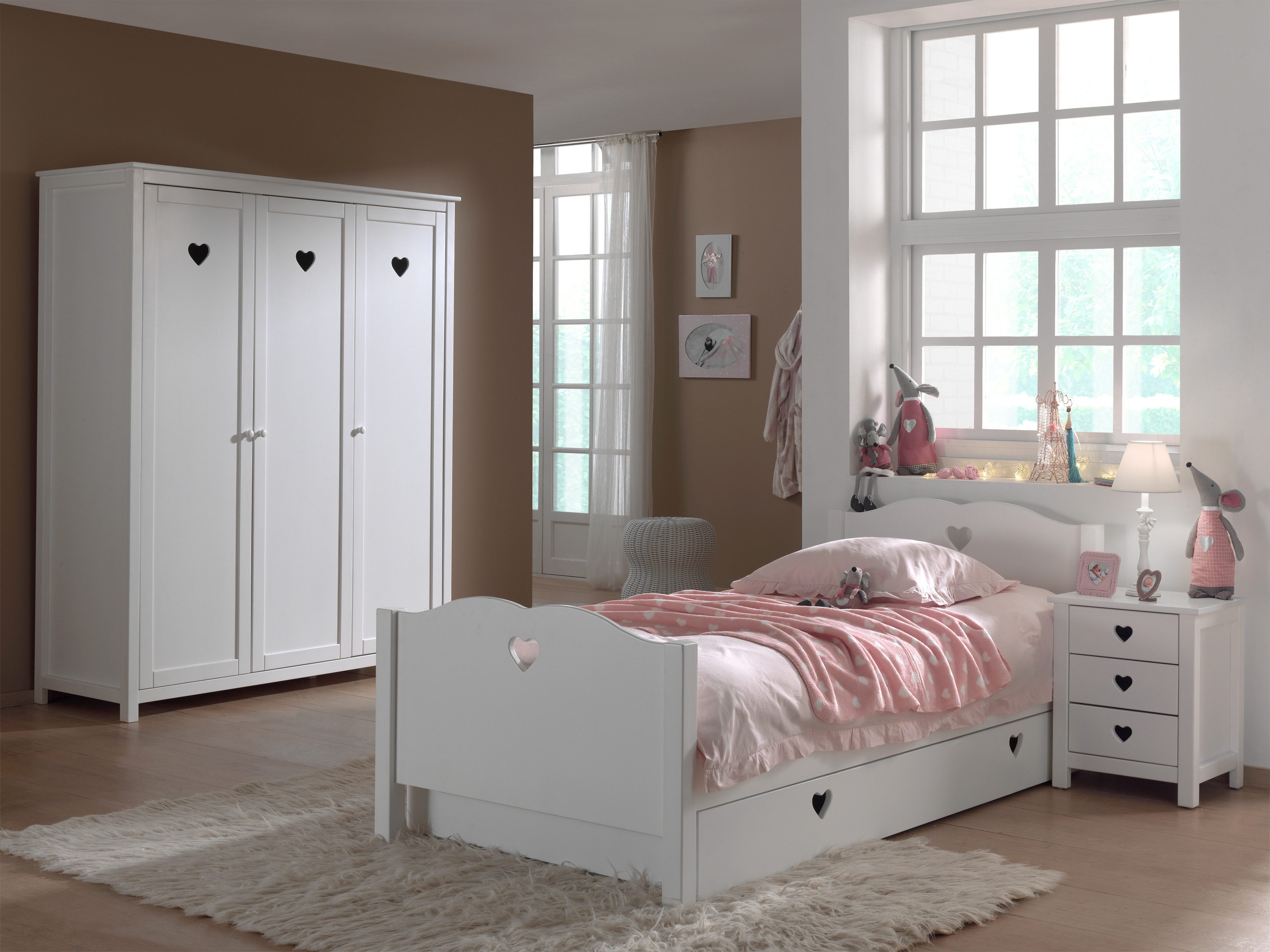 Faizee Möbel Jugendzimmer-Set Jugendzimmer Amori