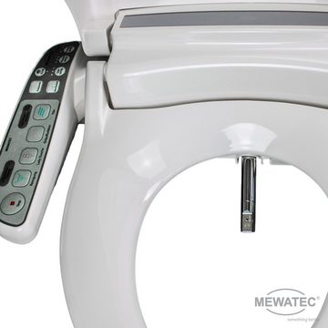 MEWATEC Dusch-WC-Sitz C500, - Das preiswerte "All inklusiv" Marken Dusch WC mit Warmluftföhn und Geruchsabsaugung