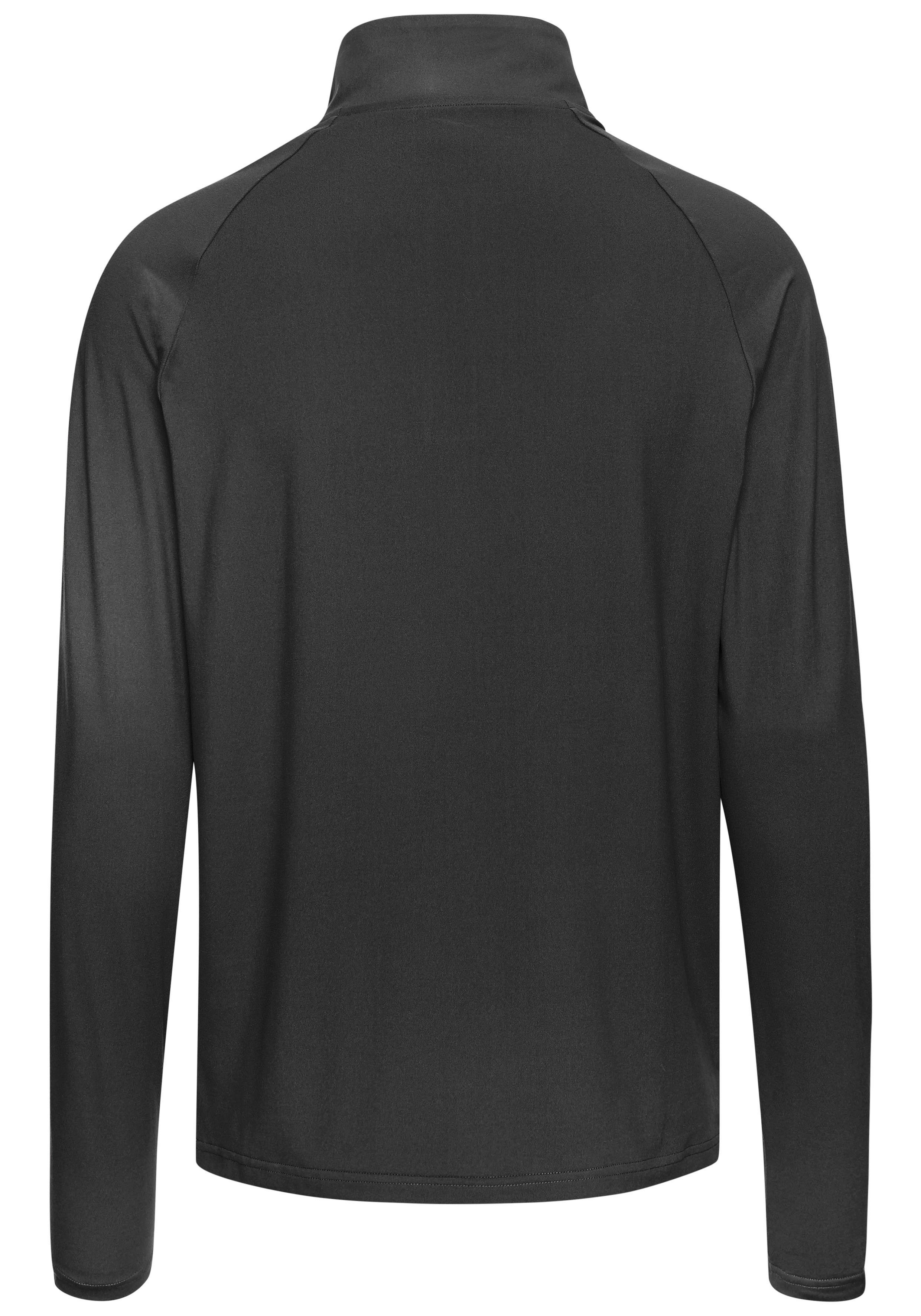 AUTHENTIC LE JOGGER Funktionsshirt mit Stehkragen und Reißverschluss