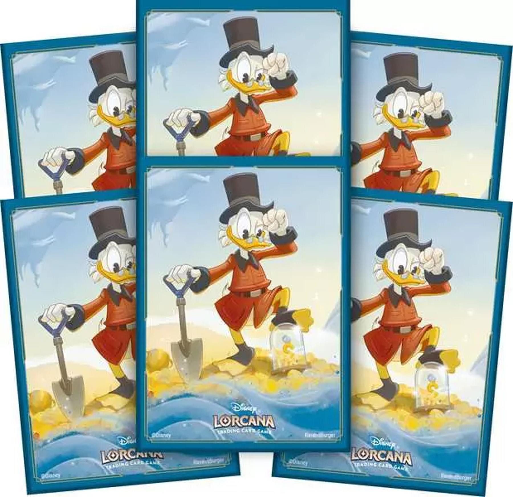 Ravensburger Sammelkarte Die Tintenlande - Kartenhüllen Dagobert Duck