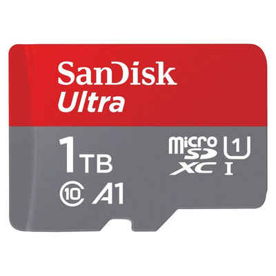 Sandisk microSDXC Ultra, Adapter "Mobile" Speicherkarte (1000 GB, UHS Class 1, 150 MB/s Lesegeschwindigkeit)