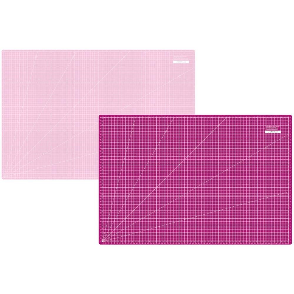 Semplix Schneideunterlage - Schneidematte beere-rosa (48 x 32 inch)