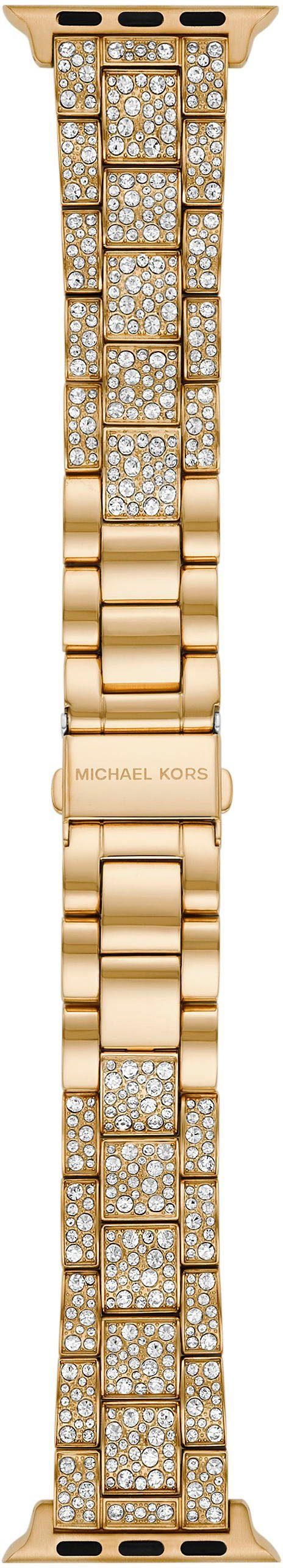 MICHAEL KORS Smartwatch-Armband Band for Apple Watch, MKS8041, Geschenkset, Wechselarmband, Ersatzarmband für Damen & Herren, unisex
