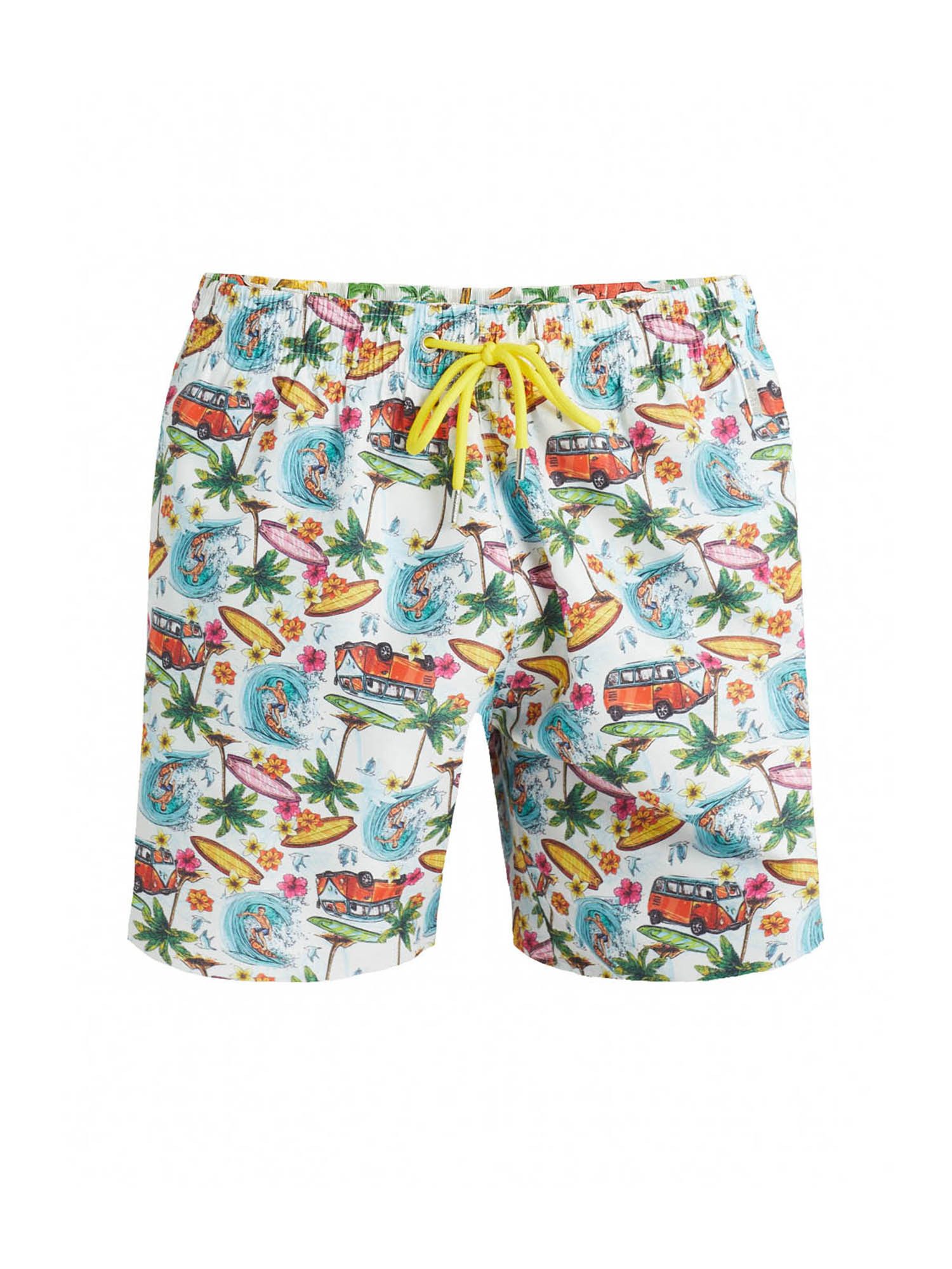 BlackSpade Badeshorts Surf mit kurzem Bein locker geschnittene Schwimmhose günstig online kaufen