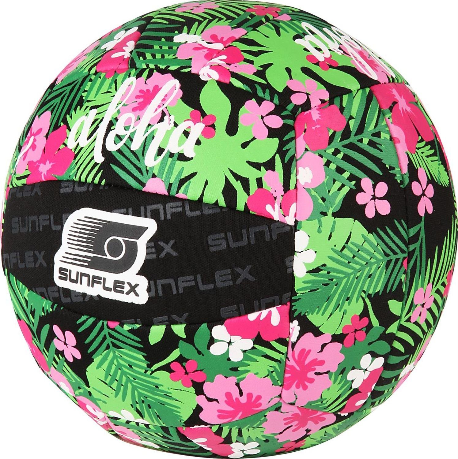 Beachball 3 Tropical Flower Größe Sunflex