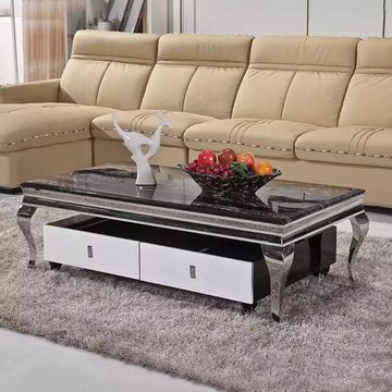 JVmoebel Couchtisch Couchtisch Design Wohnzimmer Luxus Tisch Sofa Beistelltisch 130x70 (1-St., 1x Couchtisch), Made in Europa