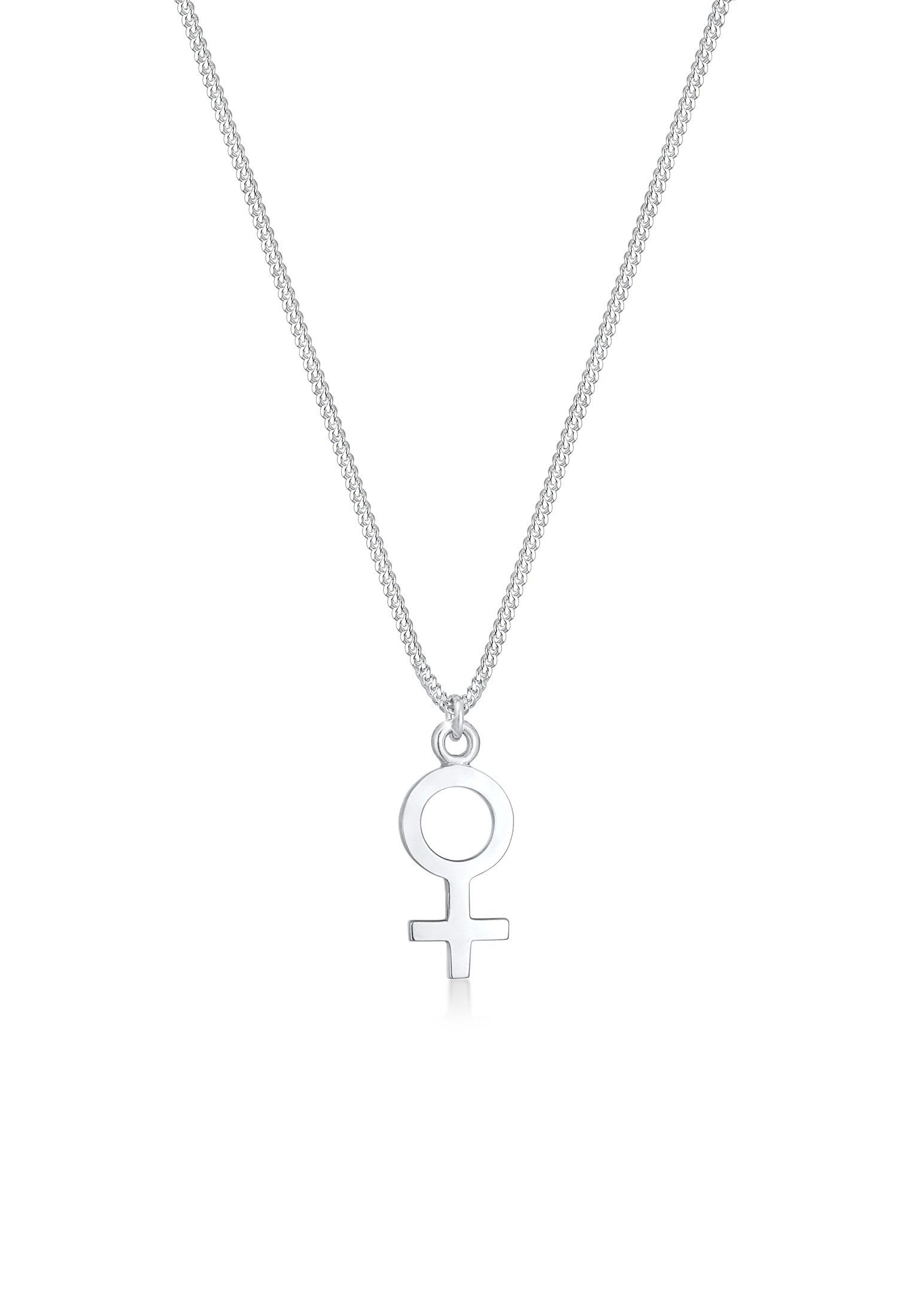 Elli Kette mit Anhänger Anhänger Venus 925 Sterling Silber, Venus-Symbol günstig online kaufen