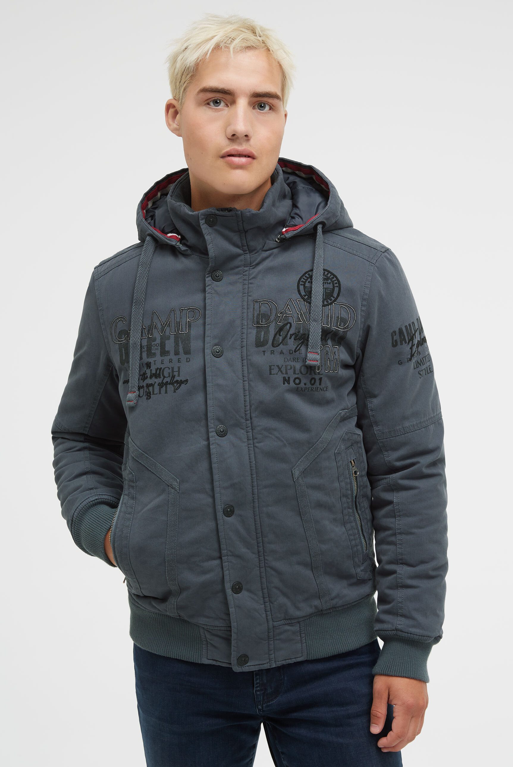 CAMP DAVID Winterjacke mit Stehkragen & günstig online kaufen