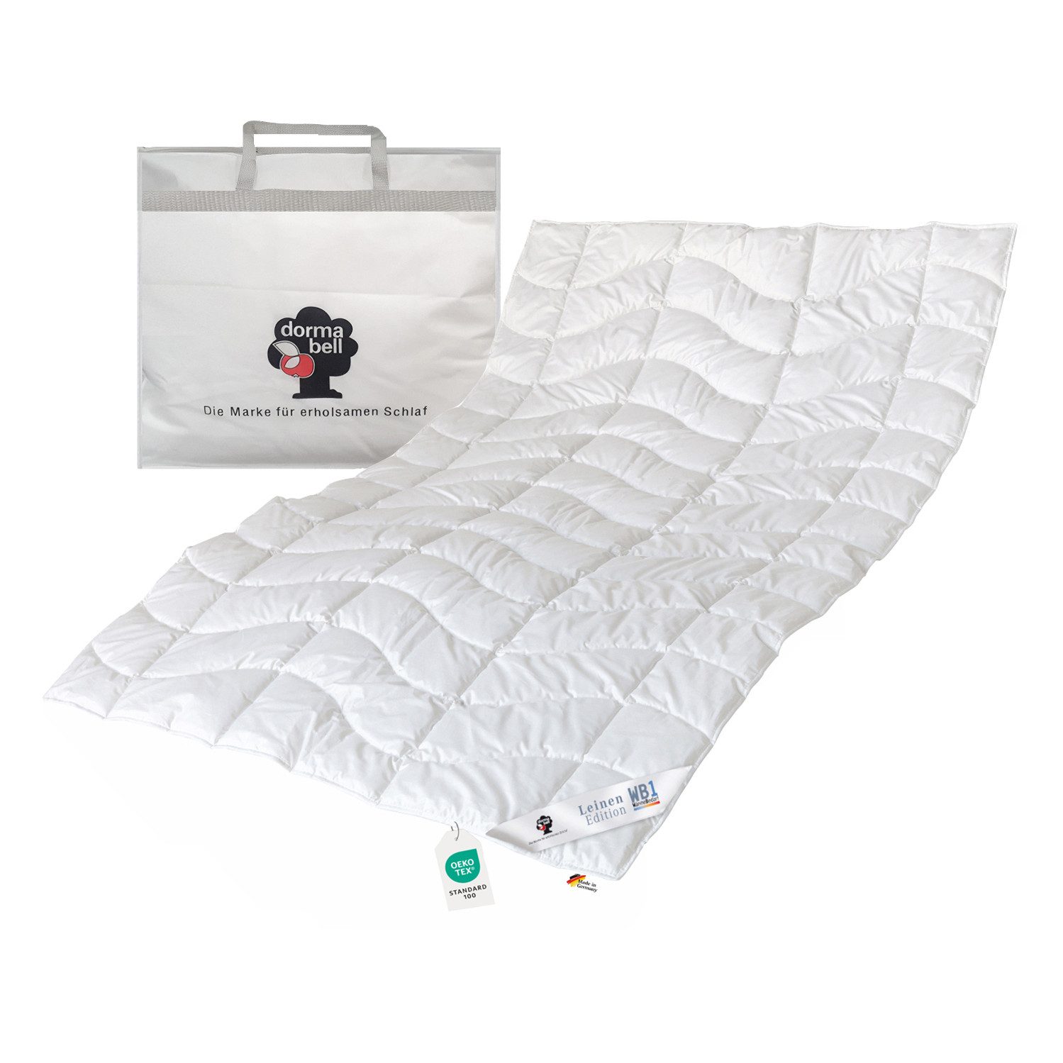 Dormabell Naturhaarbettdecke Dormabell Leinen Edition WB1 günstig online kaufen