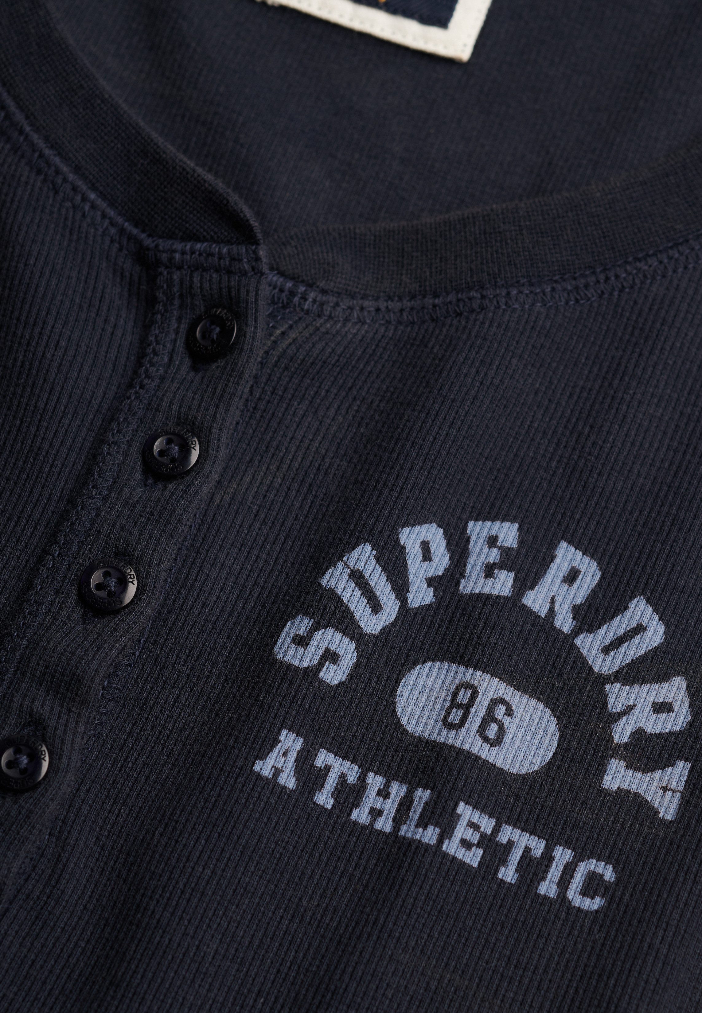 Langarmshirt ATHLETIC BUTTON DOWN LS TOP