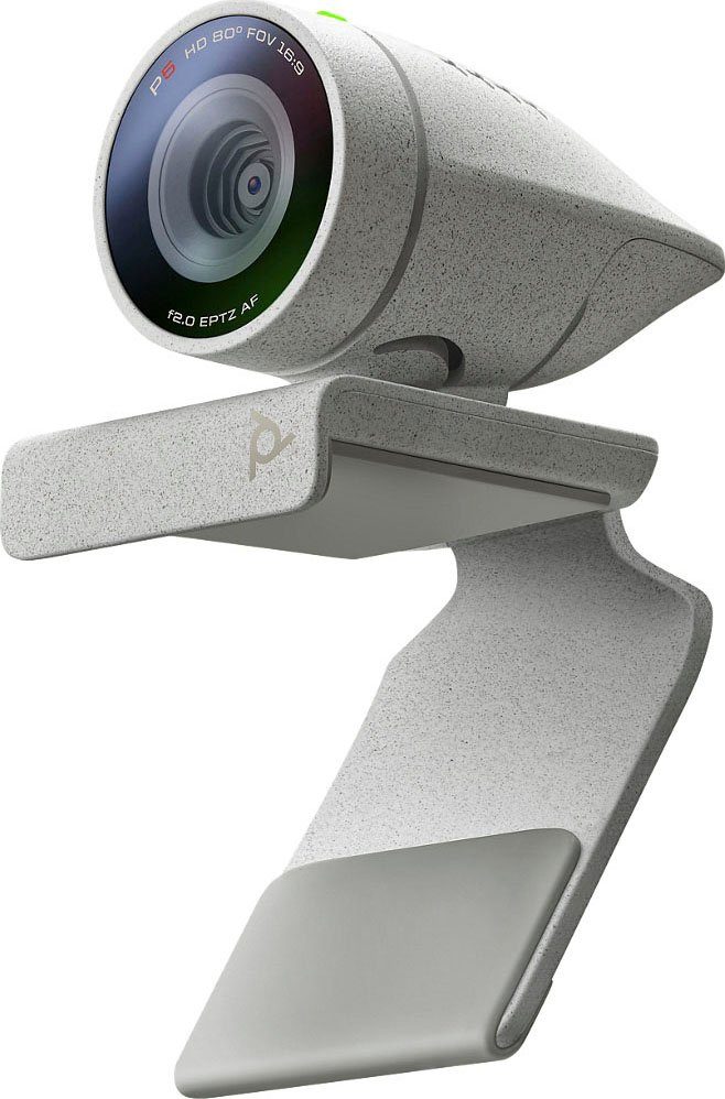 Poly Studio Bundle HD P5 USB C3325 mit Blackwire Over-Ear-Kopfhörer Webcam