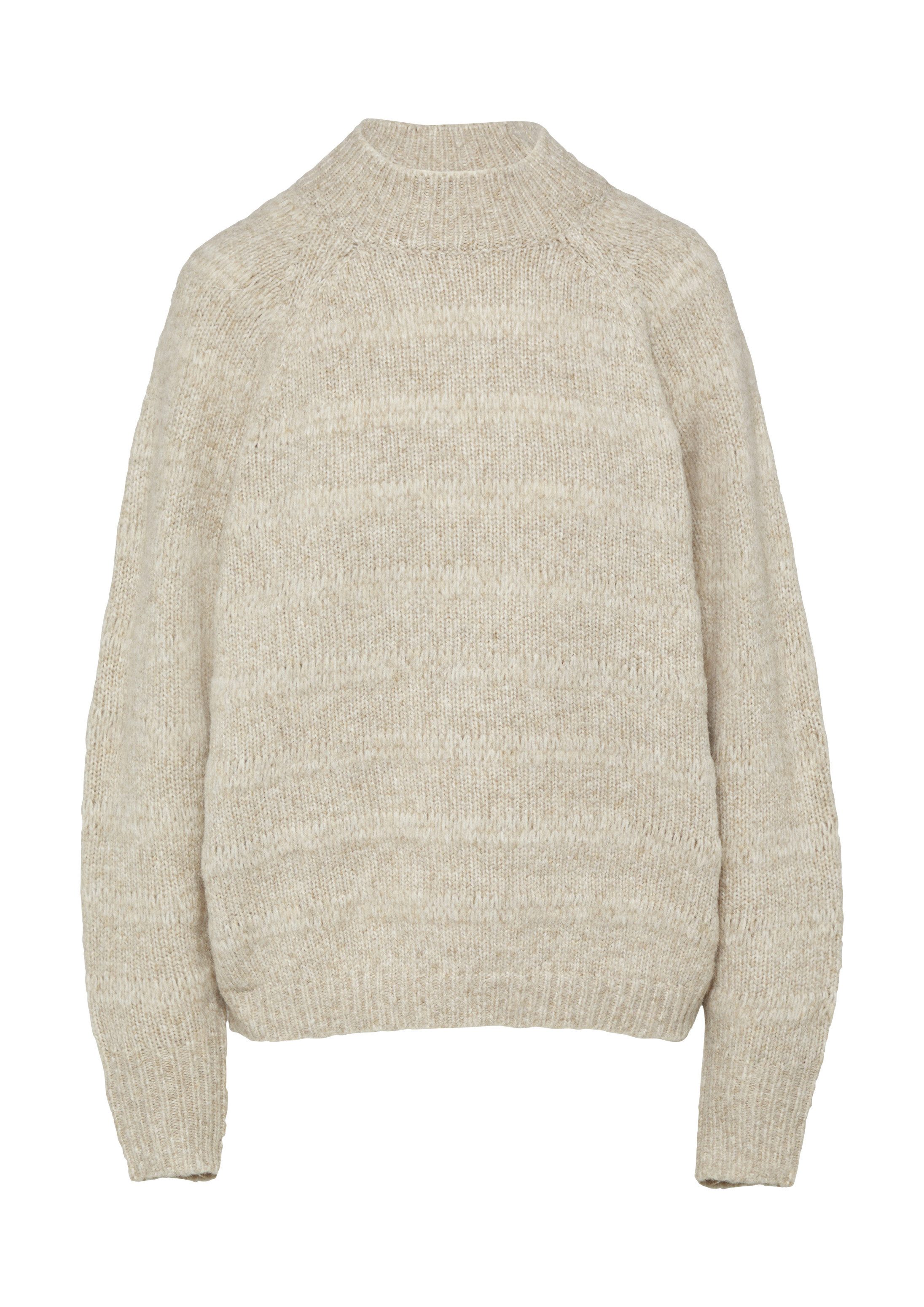 QS Longpullover Strickpullover Weicher Pullover mit dezenter Struktur