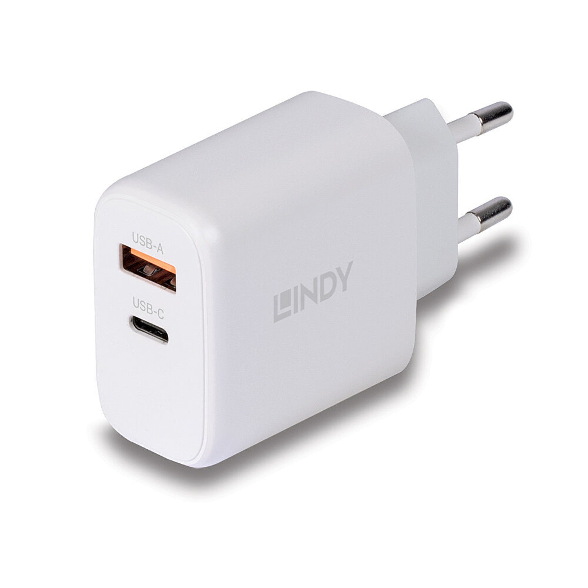 Lindy Lindy Ladegerät 65 Watt USB-A & C GaN Charger, (1x USB-Ladegerät