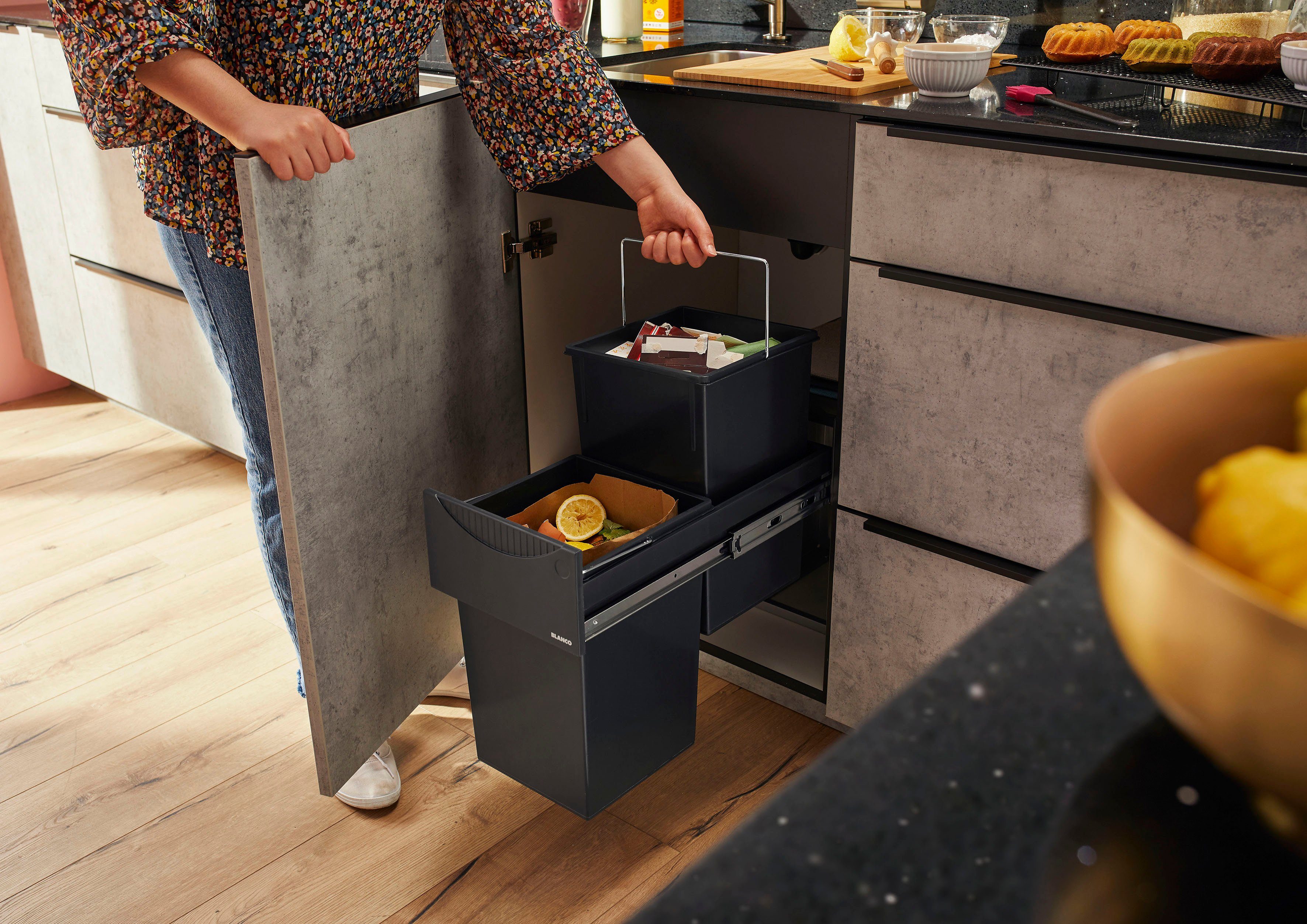 Blanco Einbaumülleimer BOTTON II 30/2