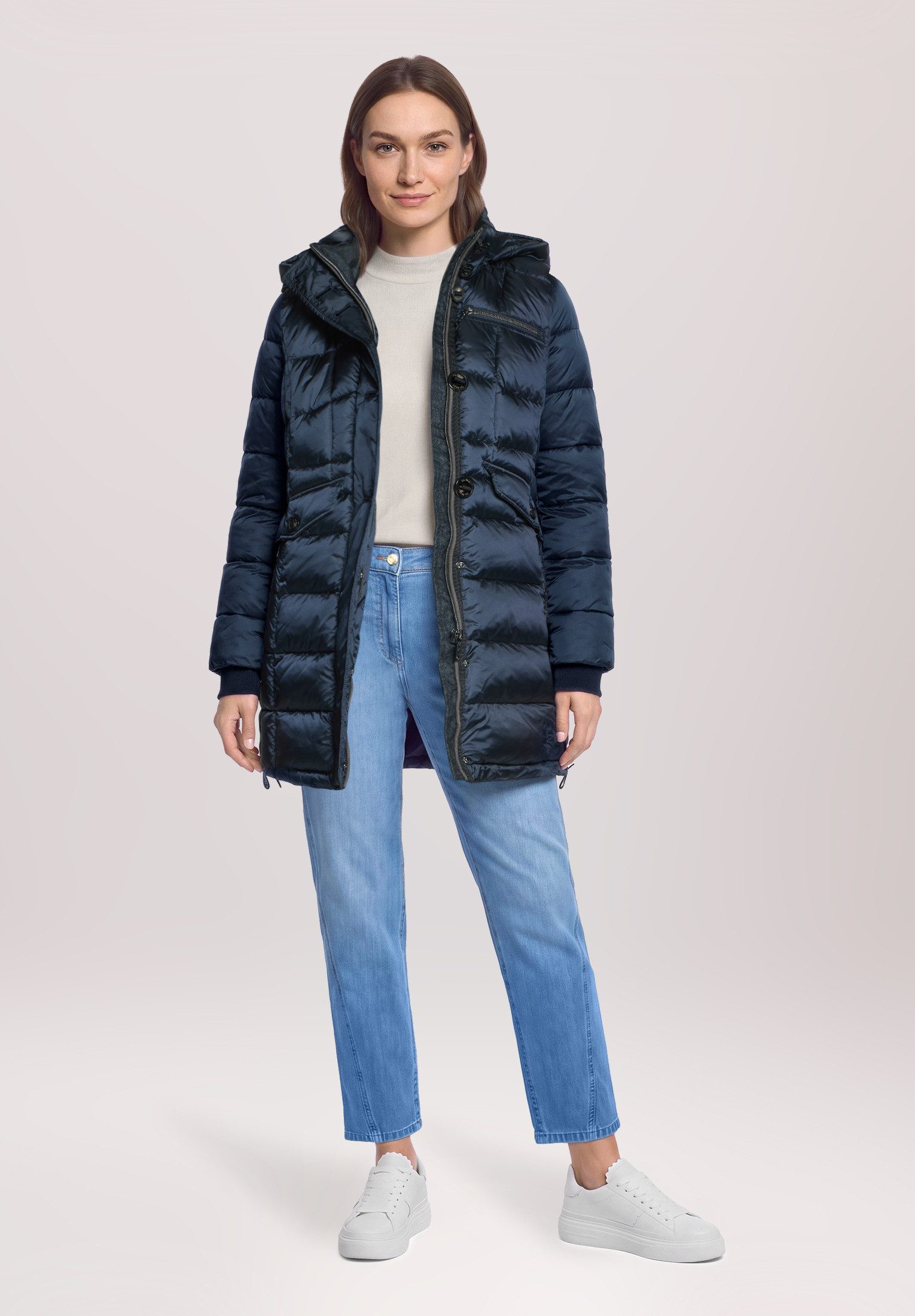 Gil Bret Winterjacke Damen mit abnehmbarer Kapuze