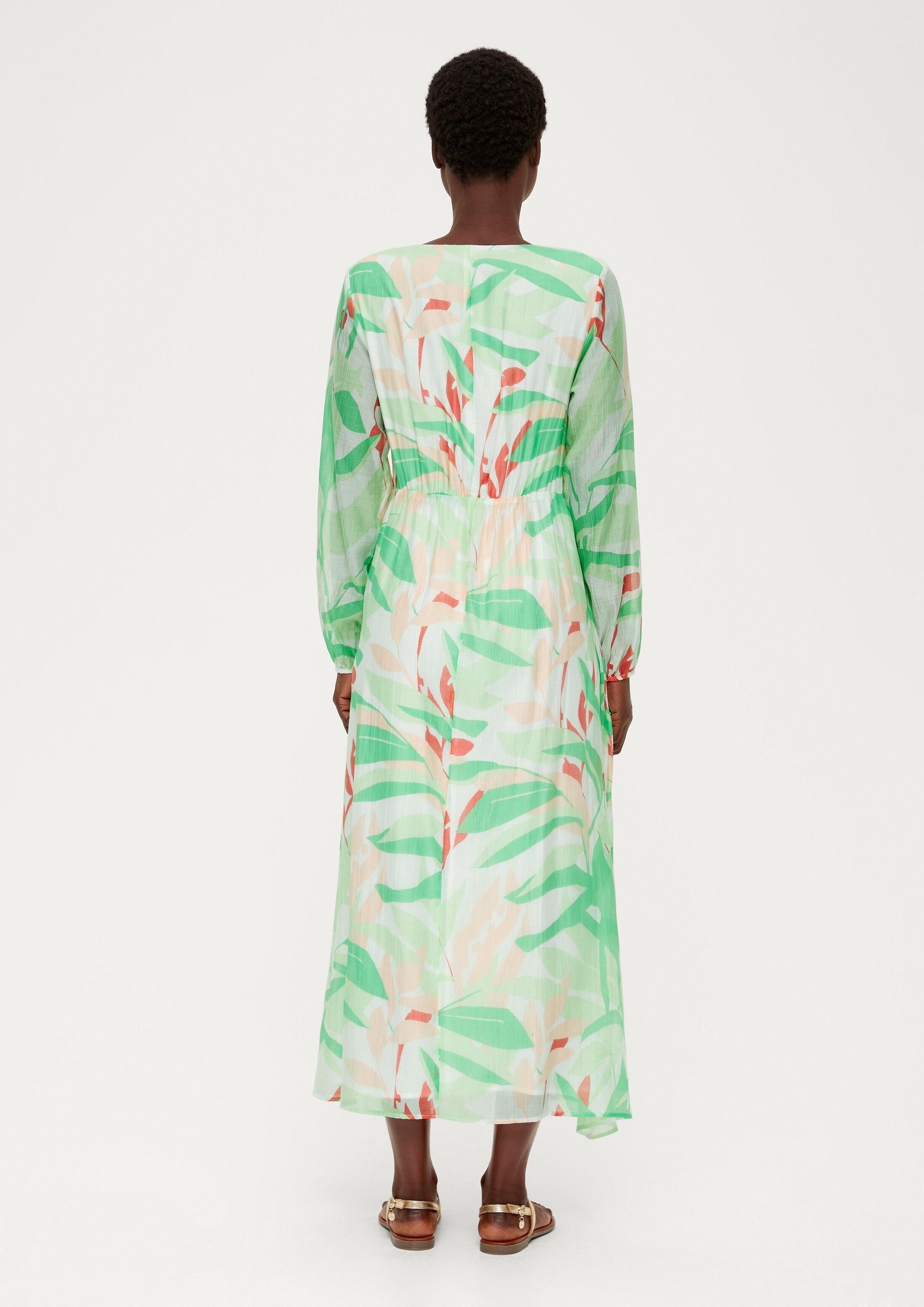 s.Oliver Maxikleid Kleid Maxikleid aus Lyocellmix