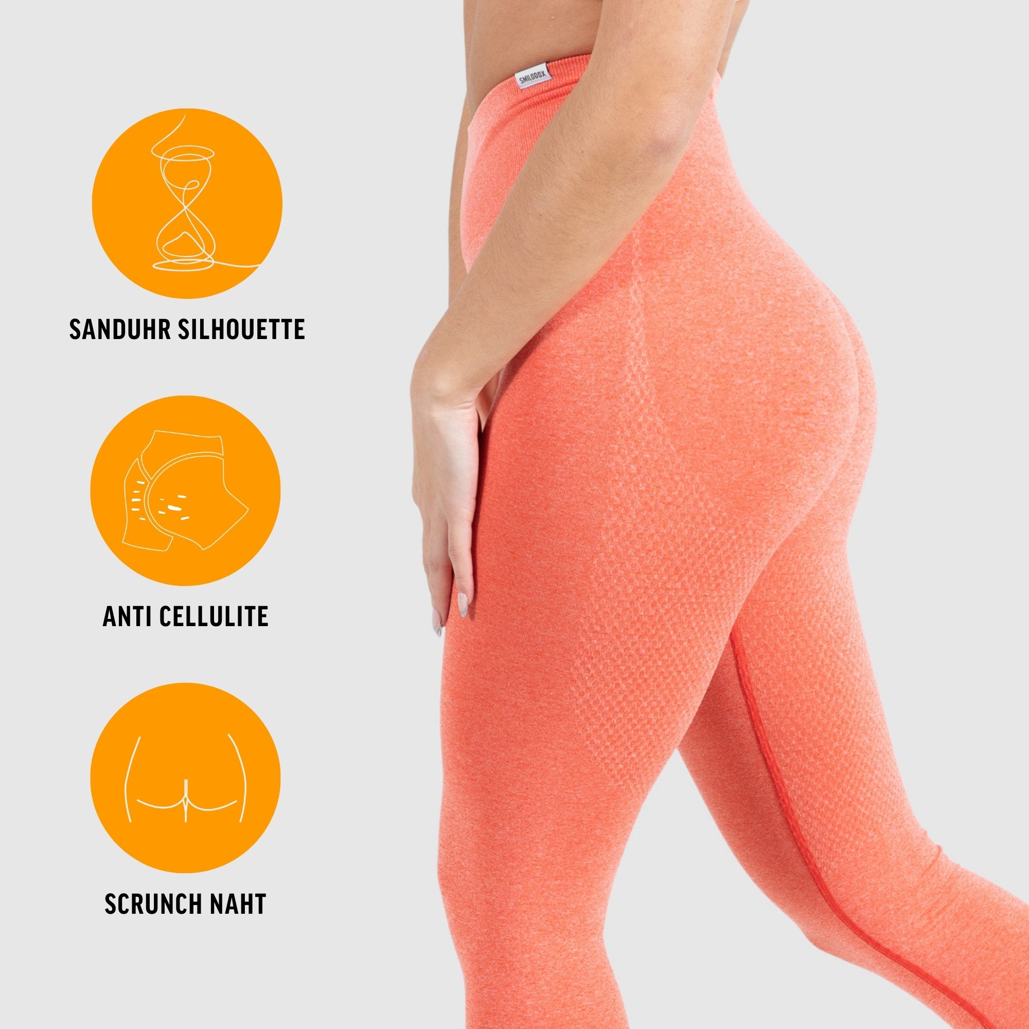 Smilodox Leggings Amaze Scrunch Pro, High Waist Booty Scrunch Yoga & Fitnes günstig online kaufen
