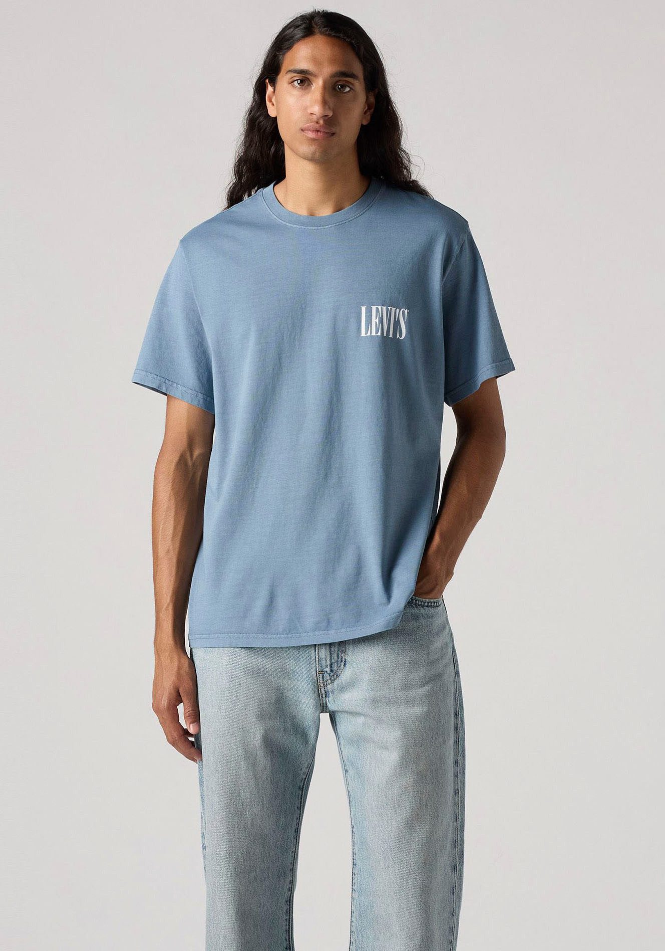 Levi's® T-Shirt RELAXED FIT TEE mit Logoschriftzug