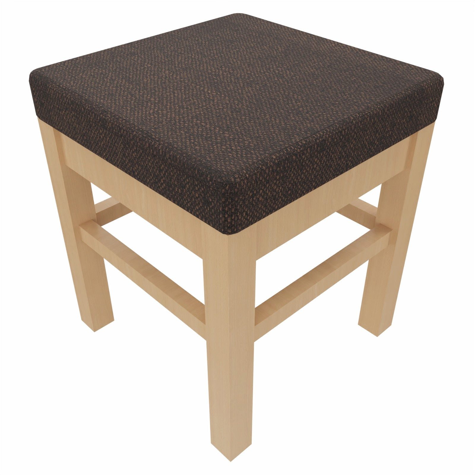 einrichtungsdesign24 Sitzhocker Schwerlasthocker Alexander – Robuster Sitzhocker mit 52cm Sitzhöhe, Belastbar bis 250kg