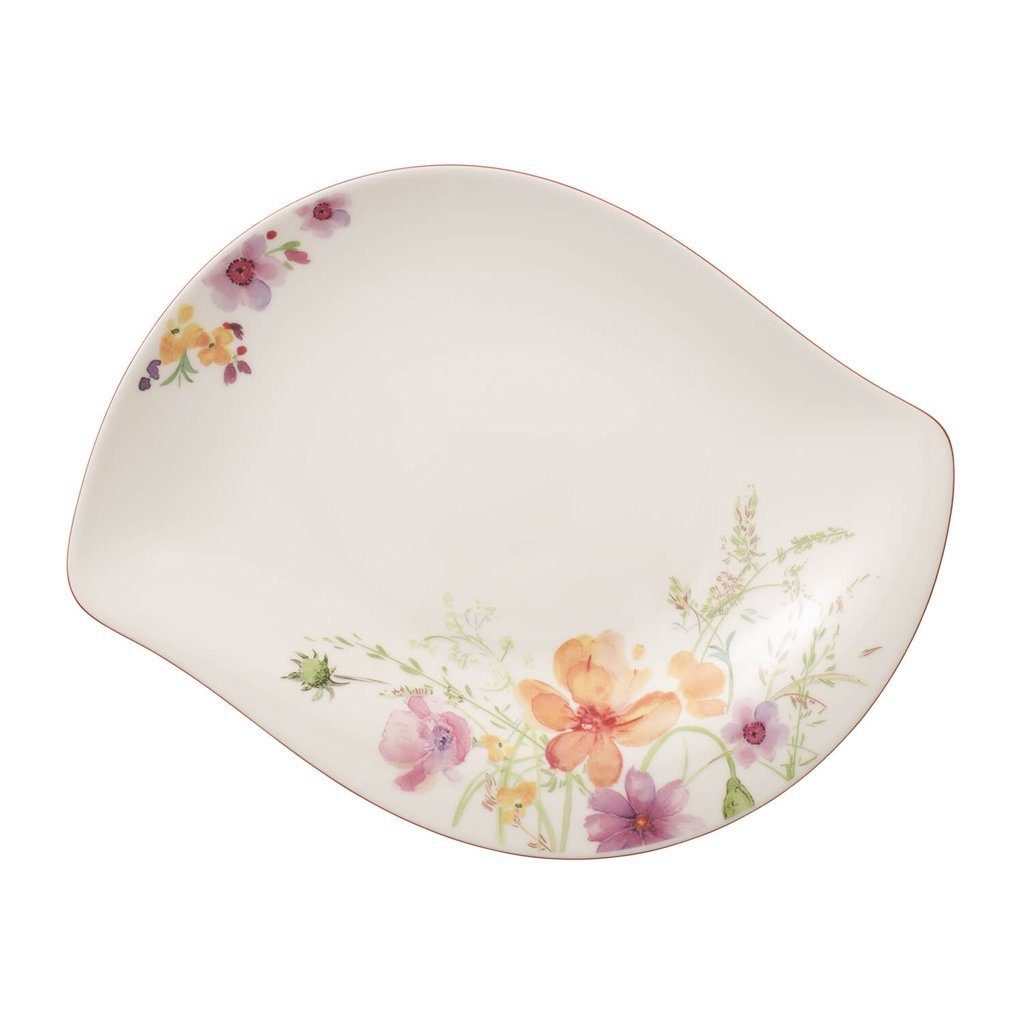 Villeroy & Boch Müslischale Mariefleur SchaleFlach, Porzellan, (1-tlg), Premium Porcelain, mikrow.- & spülm.sicher, Made in Germany
