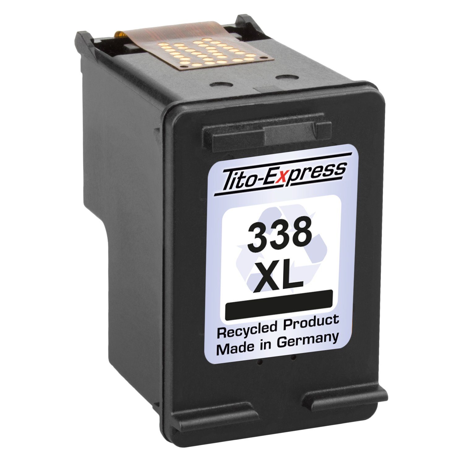 XL H470) Tintenpatrone (für 338 338XL DeskJet ersetzt HP338XL Black 460 150 OfficeJet Tito-Express DeskJet 1610 HP HP 5740 1510 PSC