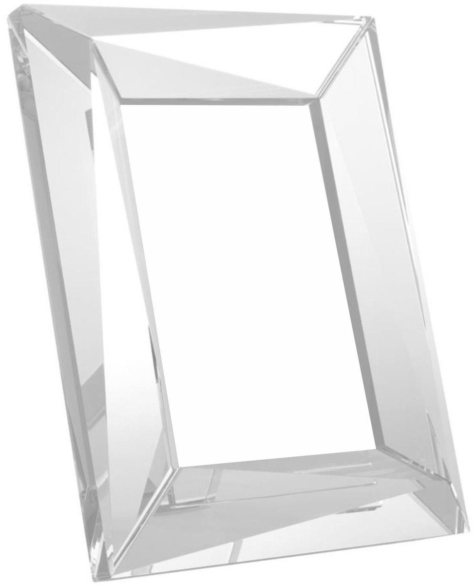 Set Tisch-Bilderrahmen x H. Luxus Bilderrahmen Padrino - 3,5 18 Luxus x Casa 23,5 Qualität cm Kristallglas