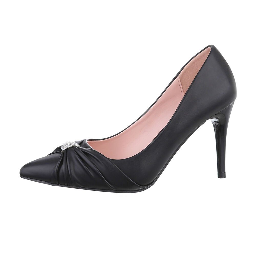 Ital-Design Damen Abendschuhe Elegant High-Heel-Pumps Pfennig-/Stilettoabsa günstig online kaufen