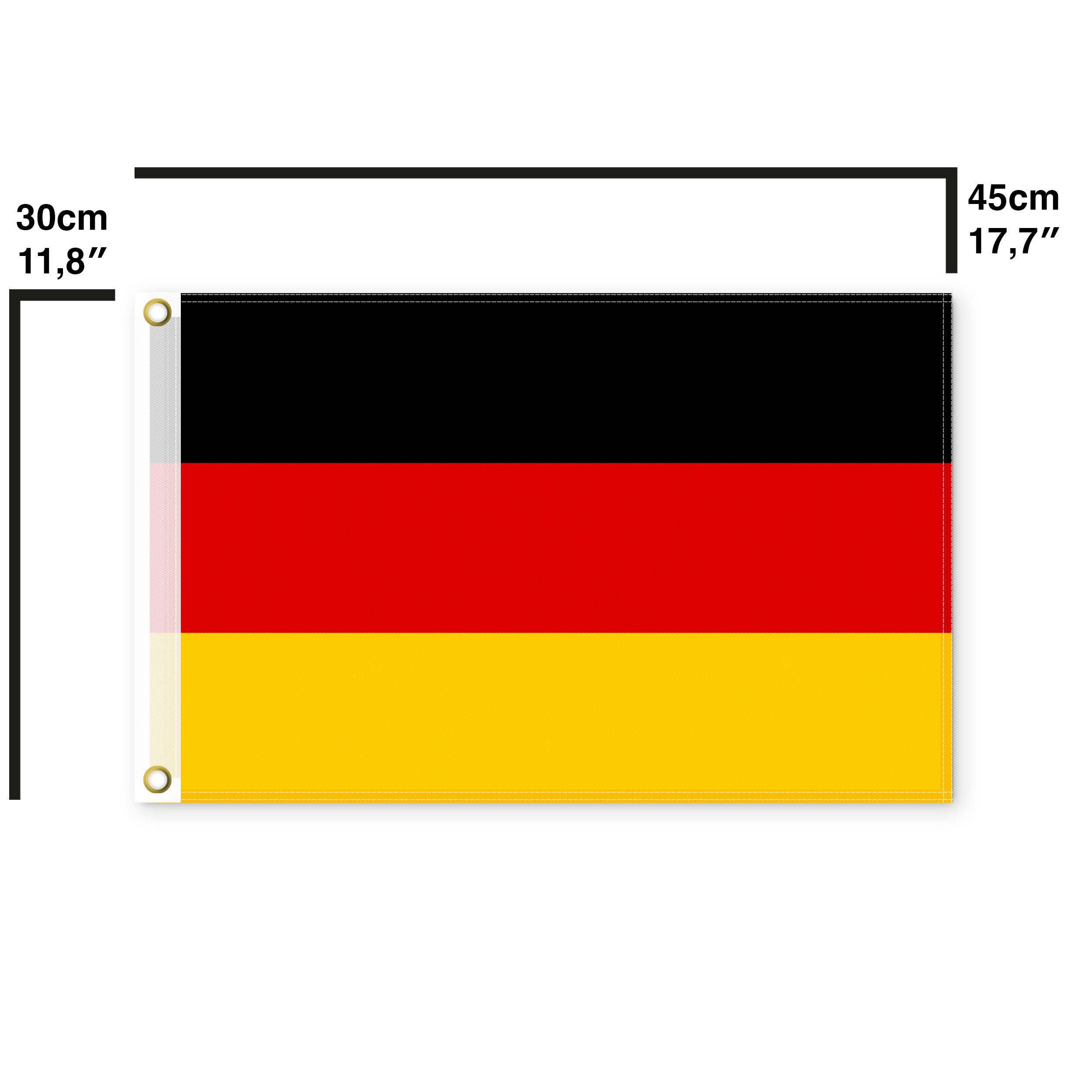 Blümelhuber Flagge Flagge Deutschland 45cm x 30cm (1-St)