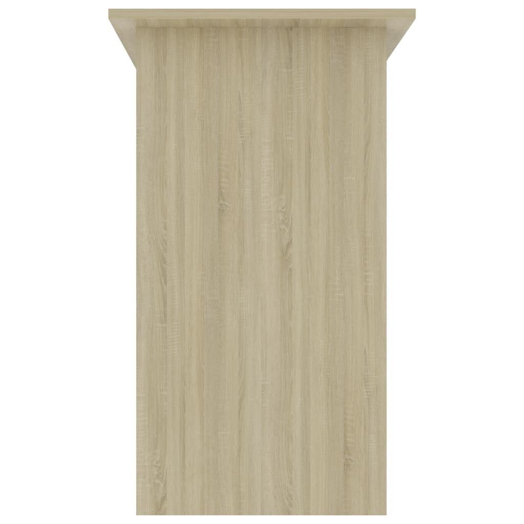 Holzwerkstoff Schreibtisch cm Sonoma-Eiche furnicato 80x45x74