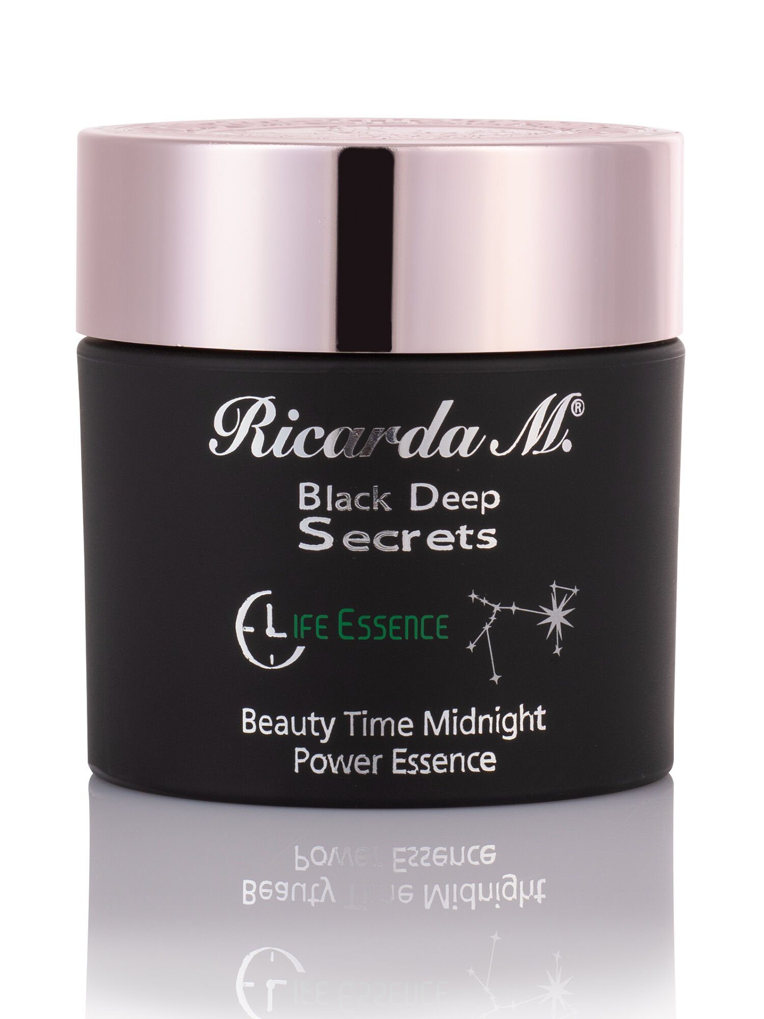 Time "BDS + ml, mit Anti-Aging-Wirkstoff Nachtcreme M. Essence" Power Beauty Ricarda Stellight, Midnight Lifeessence Hautregeneration 200