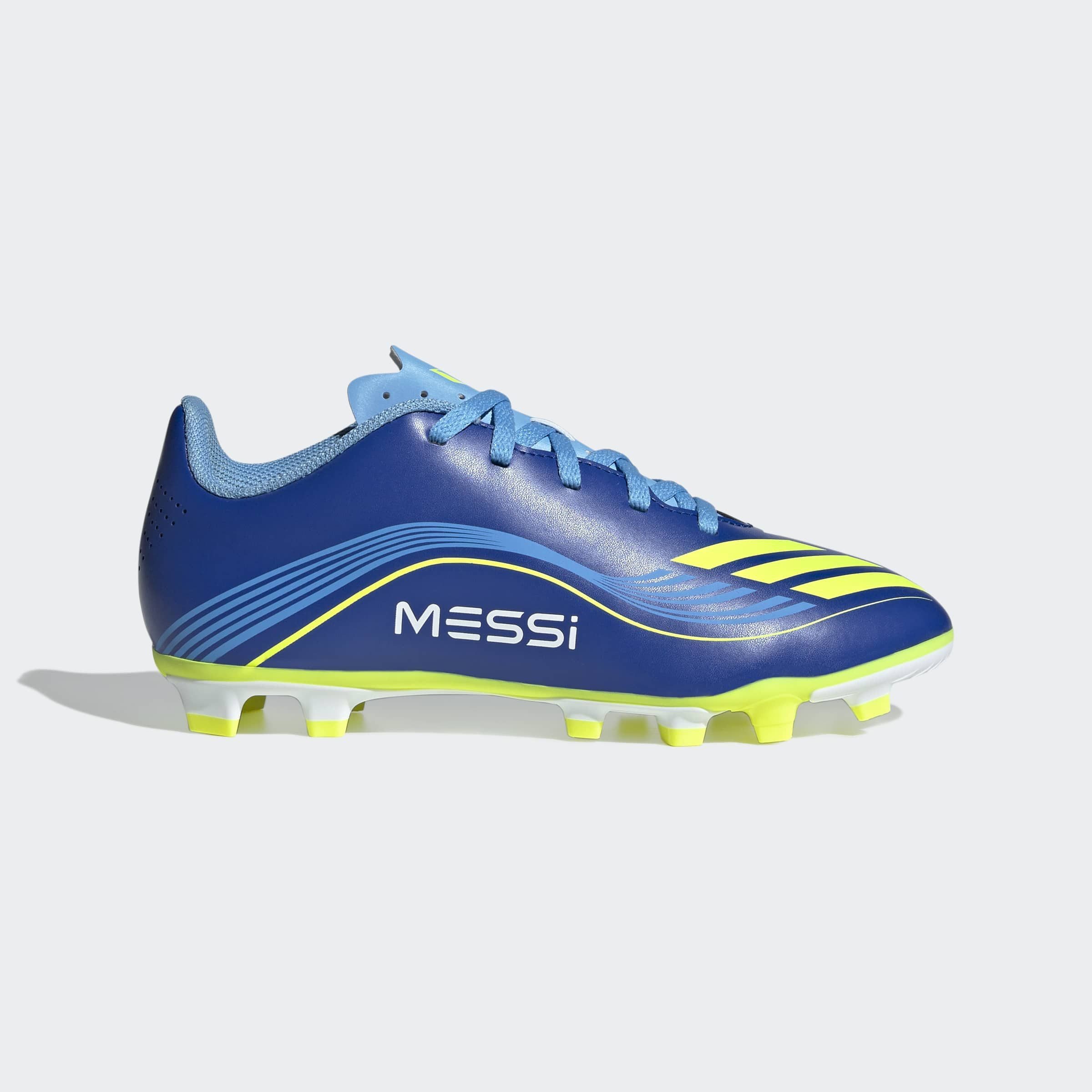 adidas Performance F50 MESSI CLUB KUNSTRASEN NEUERER GENERATION, HART- UND ASCHENPLÄTZE Fußballschuh geeignet für Rasen- und Kunstrasenplätze, für Kinder & Jugendliche