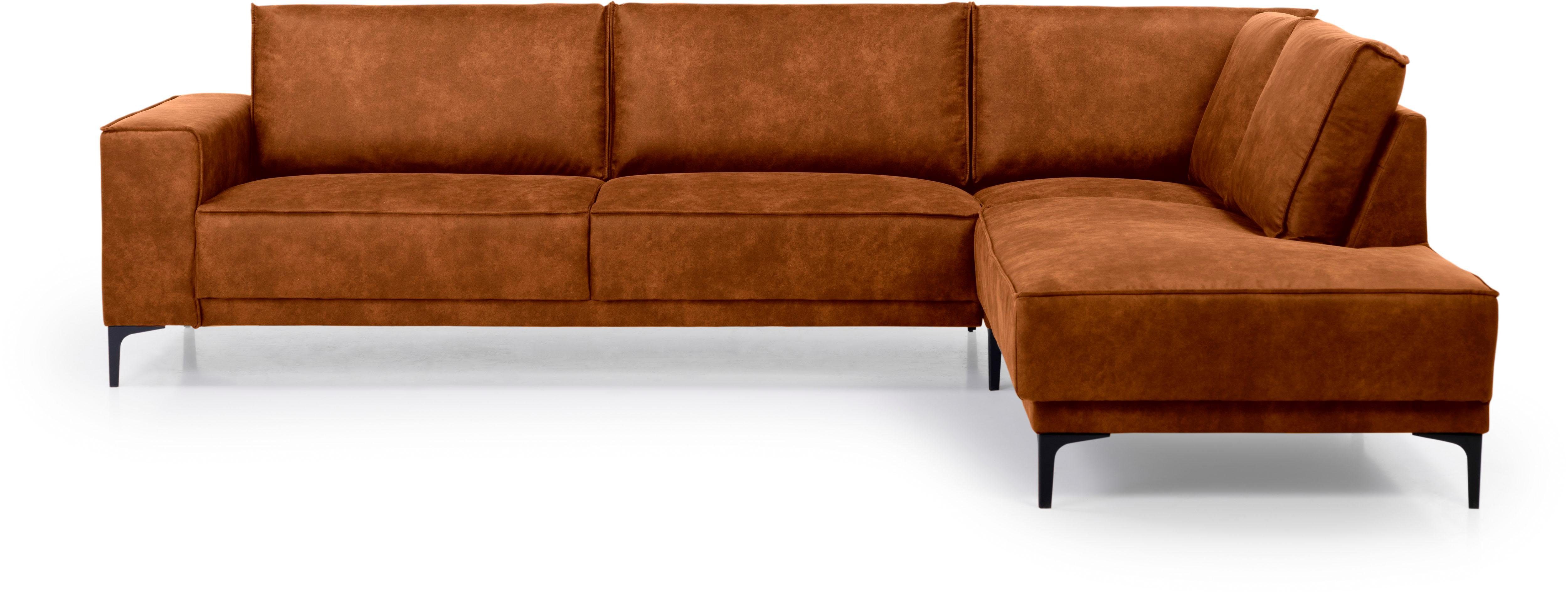 Places of Style Ecksofa Oland 289 cm, L-Form, im zeitlosem Design und hochwertiger Verarbeitung