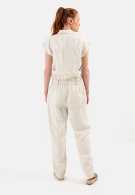 camel active Jumpsuit aus einem Leinenmix