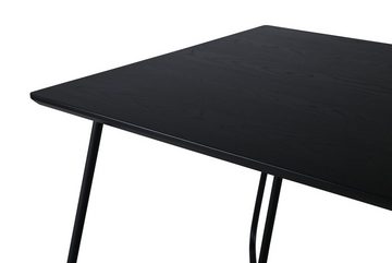 ebuy24 Esstisch Pippi Esstisch 90x190cm schwarz. (1-St)