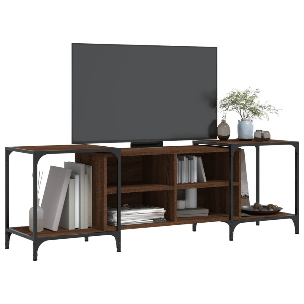 vidaXL TV-Schrank TV-Schrank Braun Eichen-Optik 153x37x50 günstig online kaufen