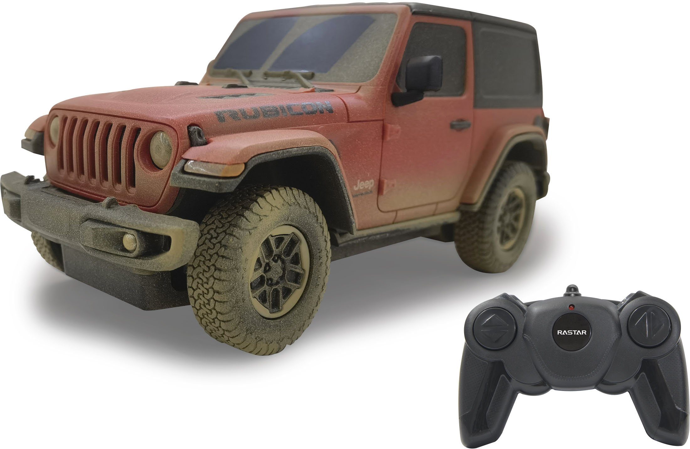 Jamara RC-Auto Jeep Wrangler Rubicon 1:24 Muddy 2,4GHz