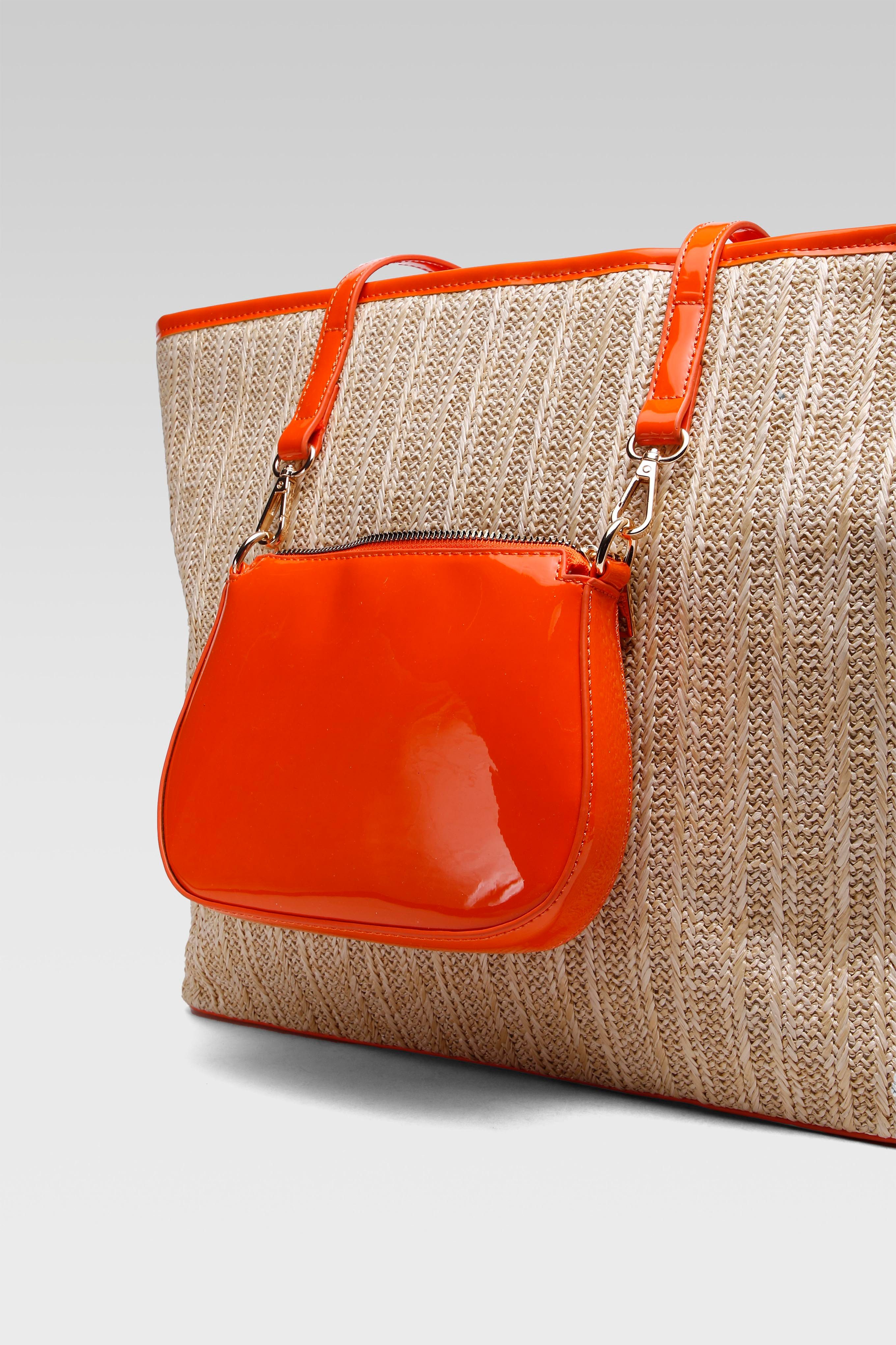 Jenny Fairy Handtasche Jenny Fairy Große Shoppertasche MJT-J-107-25-01 orange