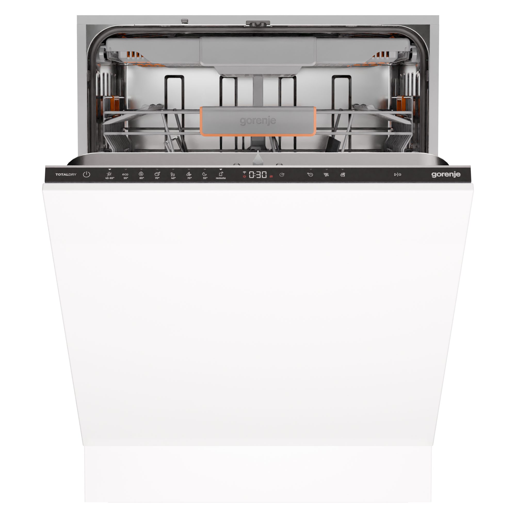 GORENJE vollintegrierbarer Geschirrspüler GV673B65, 9,5 l, 16 Maßgedecke, Energieeffizienzklasse B