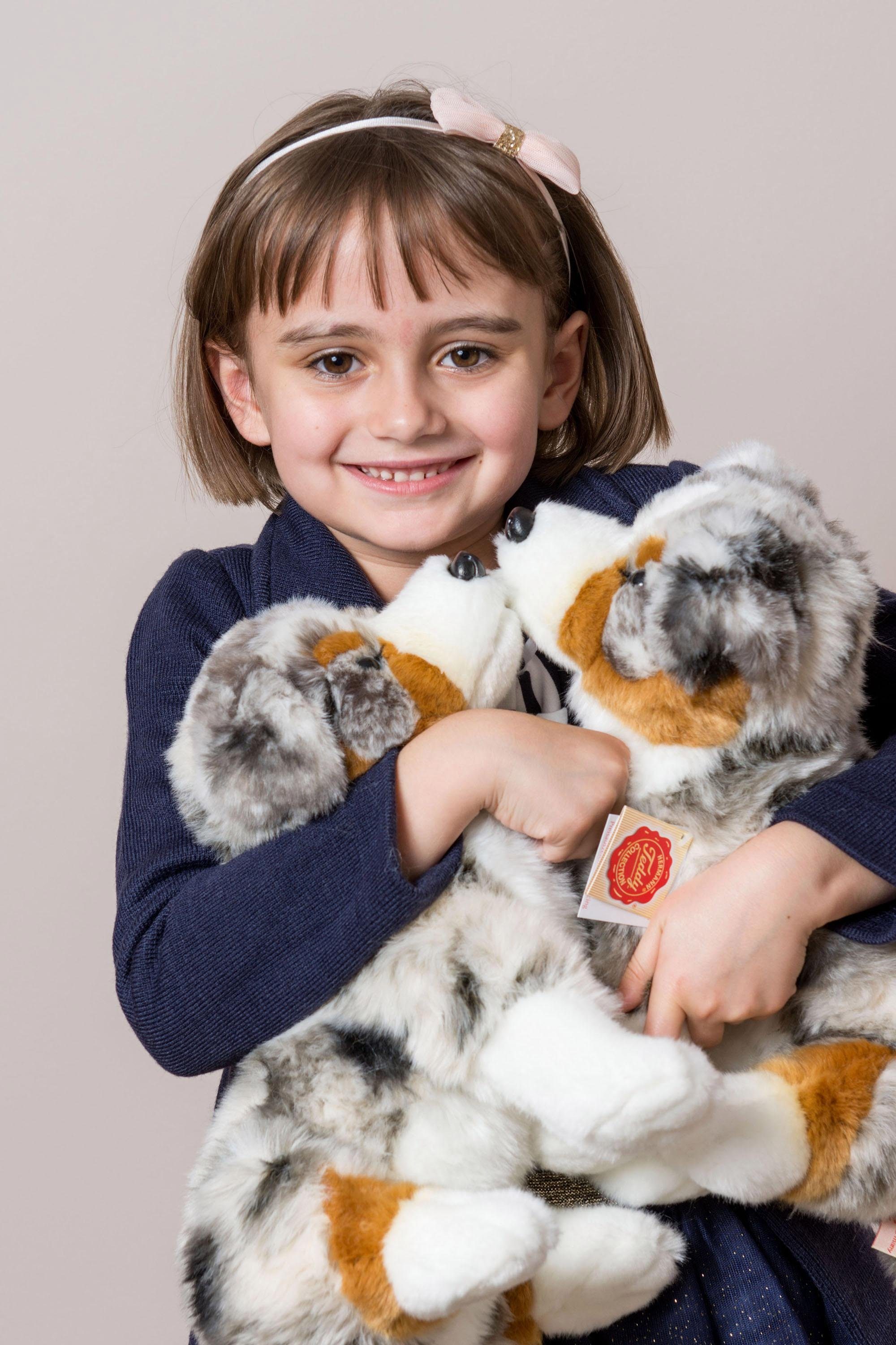 Teddy Hermann® Kuscheltier Australien Shepherd, 30 cm, zum Teil aus recyceltem Material
