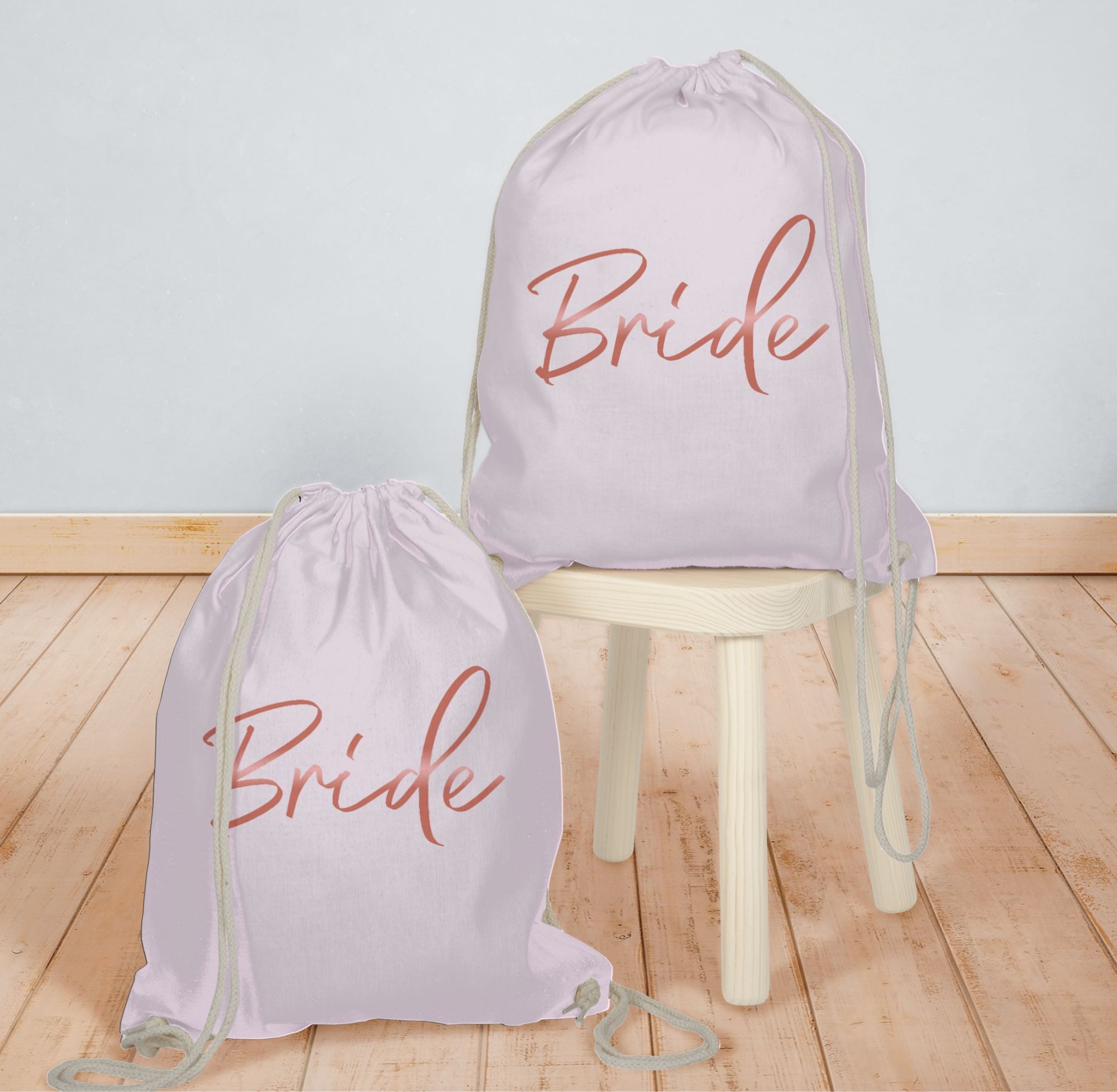 Shirtracer Turnbeutel Bride Rose Gold, JGA Junggesellenabschied Frauen