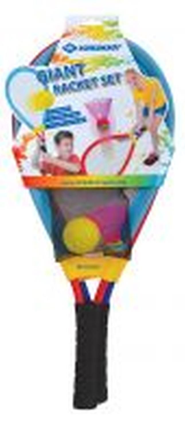 Schildkröt Spiel Giant Racket Set, Wurfspiel Fangspiel Beachball Outdoor Schläger Ballspiel Beachtennis