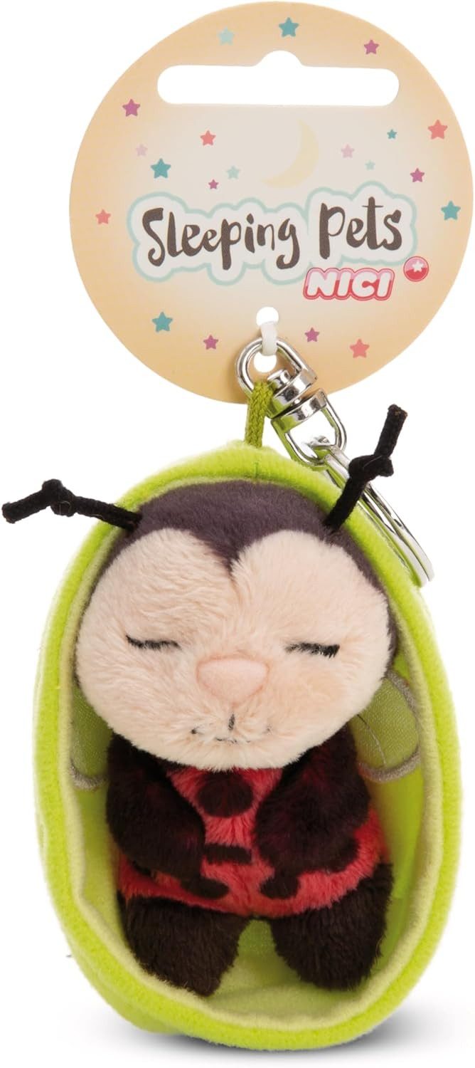 Nici Schlüsselanhänger NICI Sleeping Pets Schlüsselanhänger Marienkäfer 8 cm