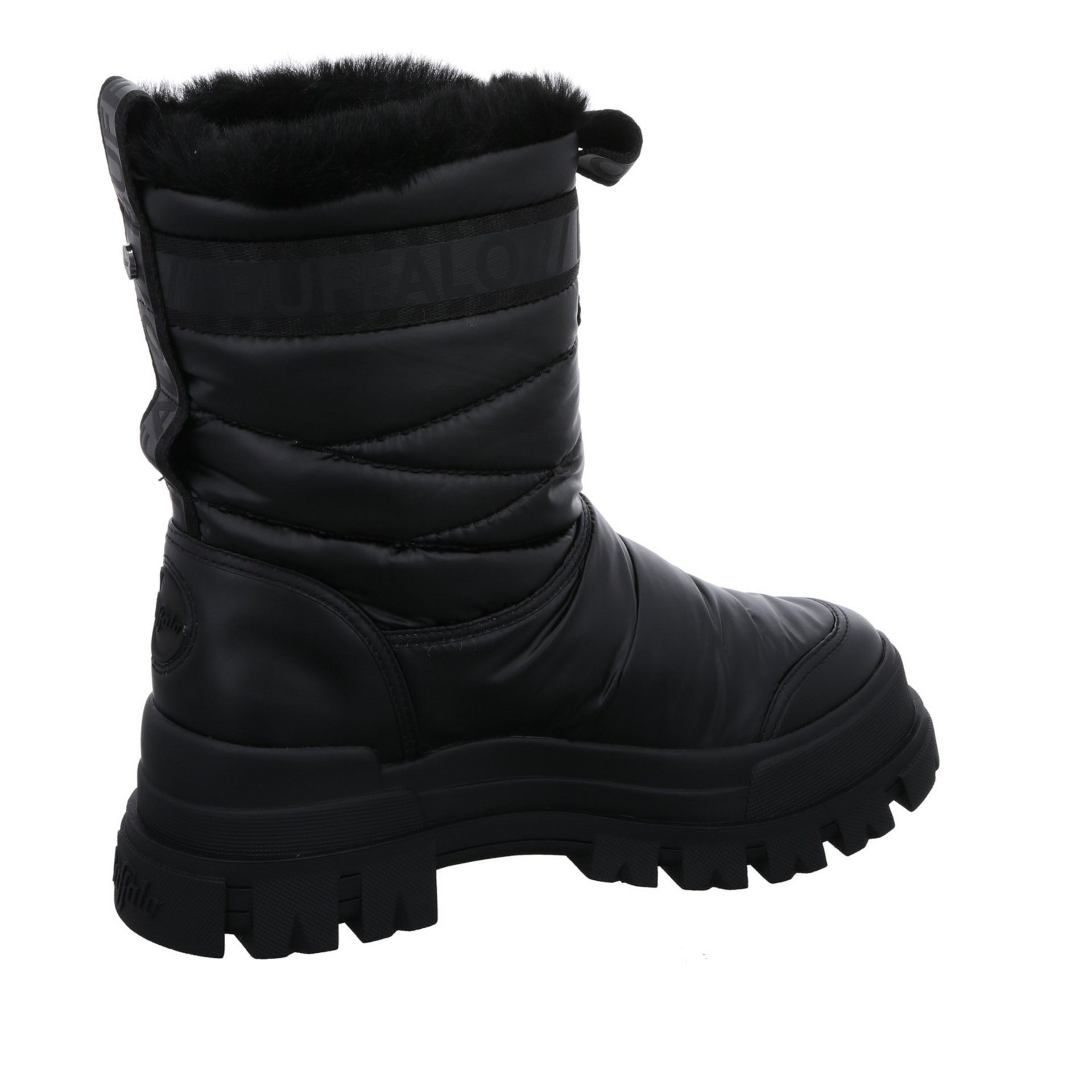 Buffalo Aspha Quilt Snowboots Synthetikkombination Logoschriftzug Boots