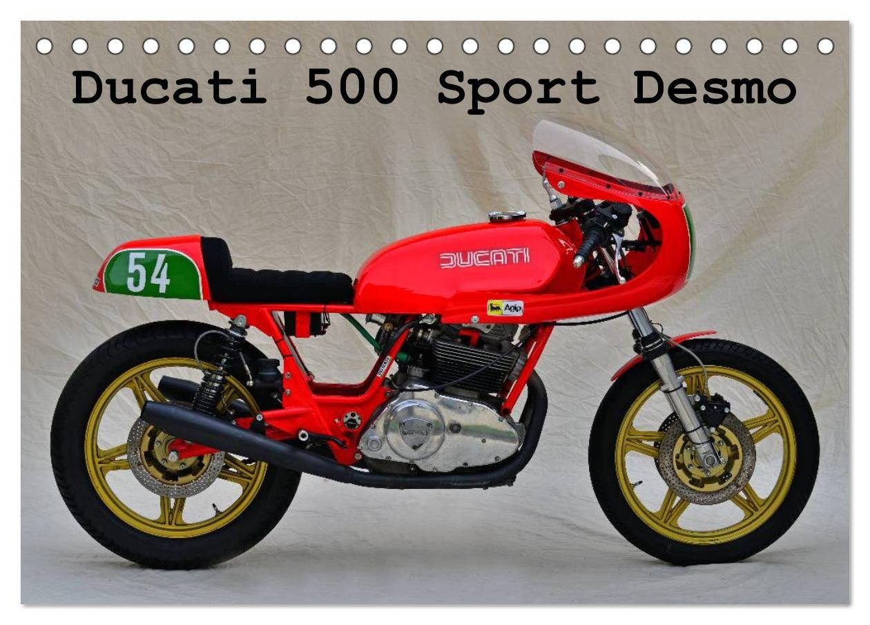 CALVENDO Wandkalender Ducati 500 Sport Desmo (Tischkalender 2024 DIN A5 quer)