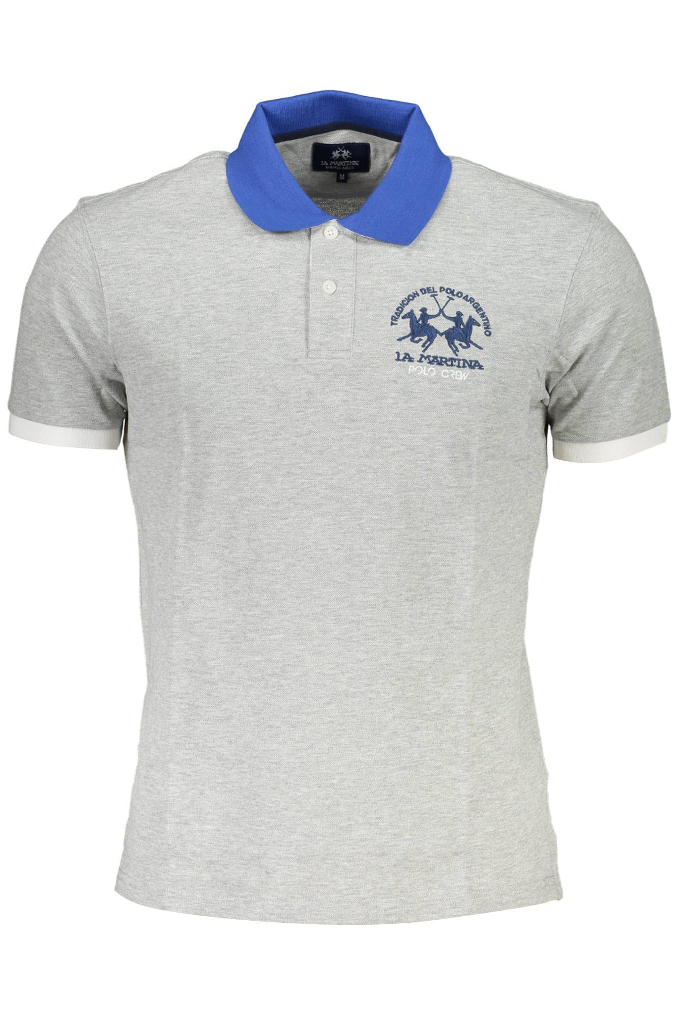 La Martina Poloshirt Stilvolles Graues Herren-Poloshirt günstig online kaufen