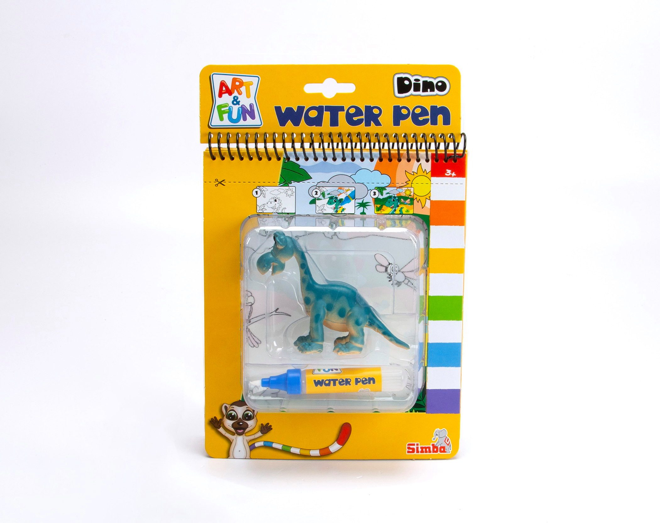 SIMBA Malstift Simba Spielzeug Malen ART & FUN Water Pen Dino Malbuch 106334633