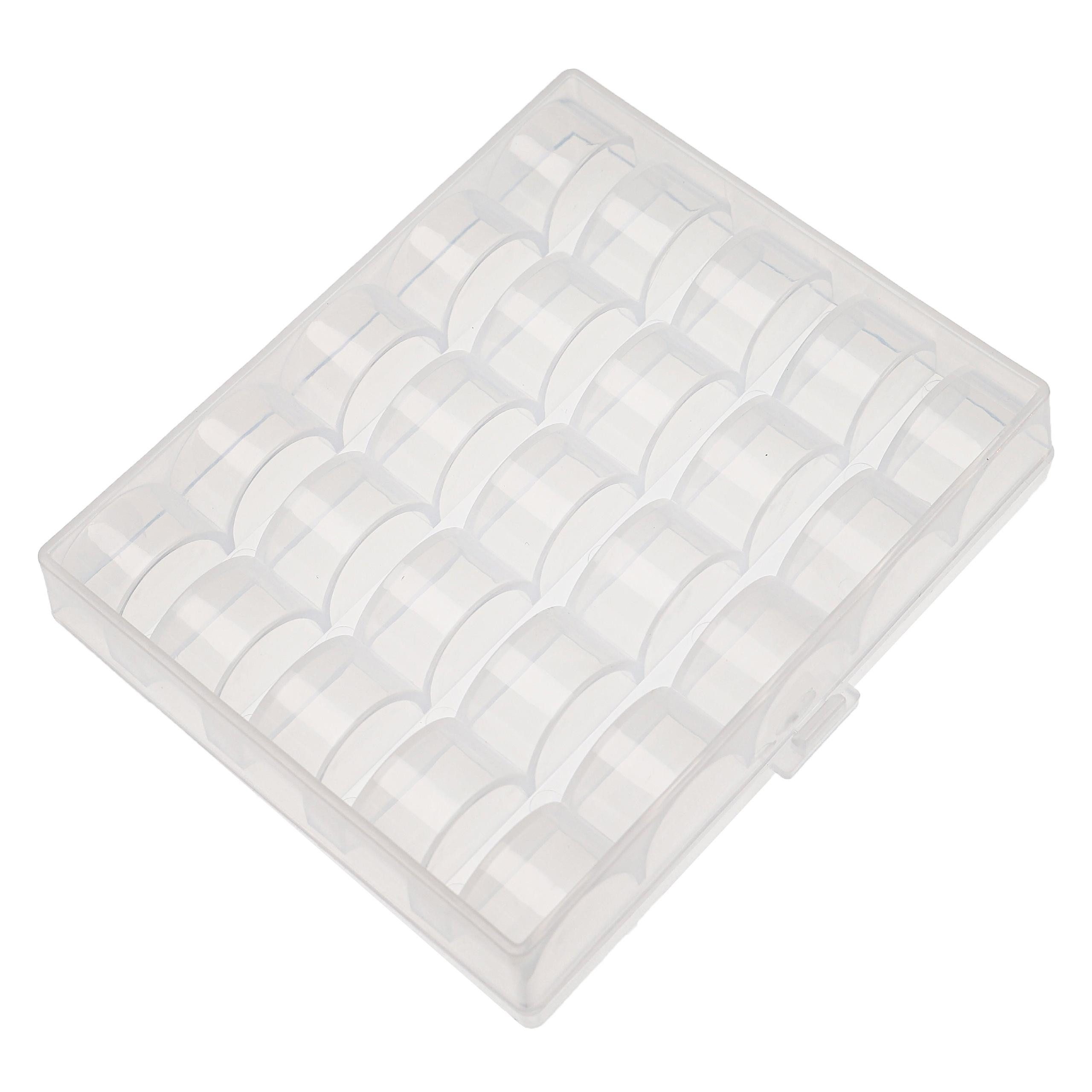 vhbw Nähkästchen für Nähmaschinenspulen, Praktische Box mit Deckel zum Aufb günstig online kaufen