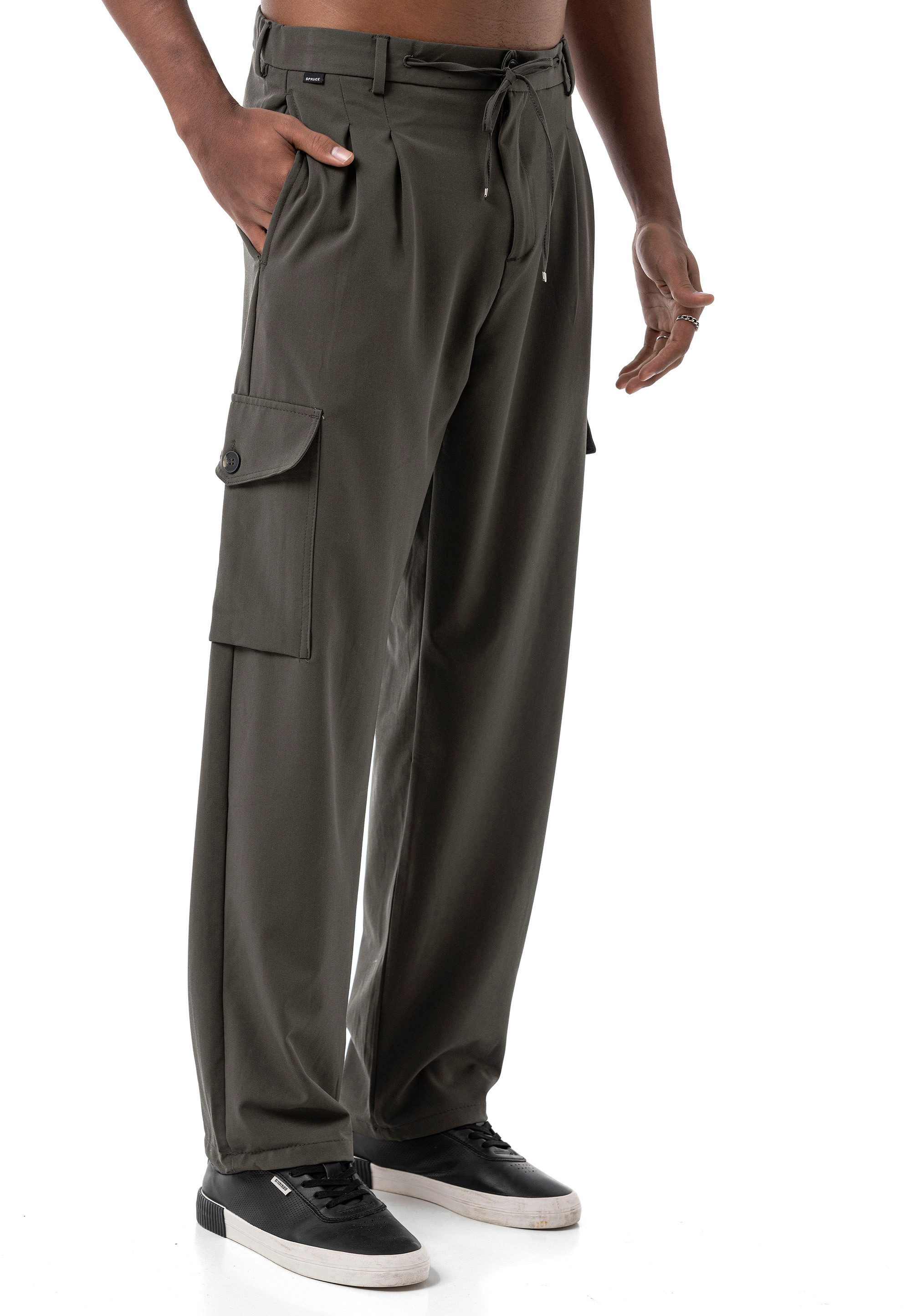 RedBridge Cargohose by Spruce - mit Tunnelzug und Seitentaschen - Urban Look – Bild 2 von 5